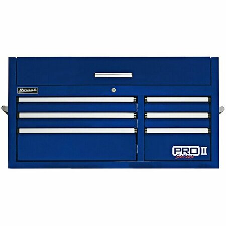 HOMAK Pro II 41'' Blue 6-Drawer Top Chest BL02041062 571BL02041062